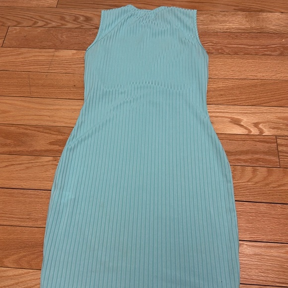🩵PLT Ribbed Dress - Picture 4 of 5